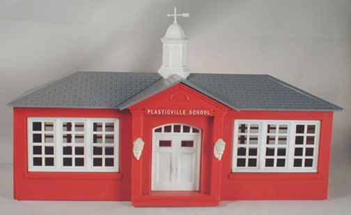Plasticville Hospital Light Gray Stairs O-S Scale 