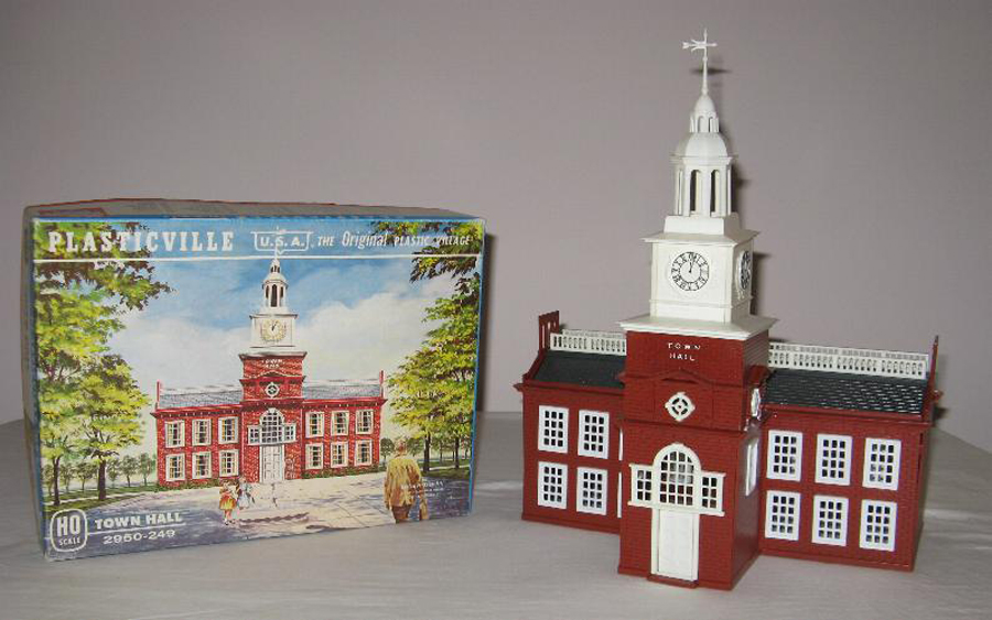 Plasticville Switch Tower Dark Brown Side Piece O-S Scale 